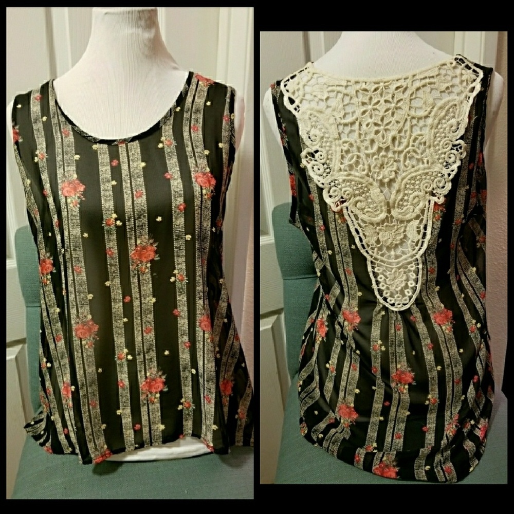Floral Tank Top